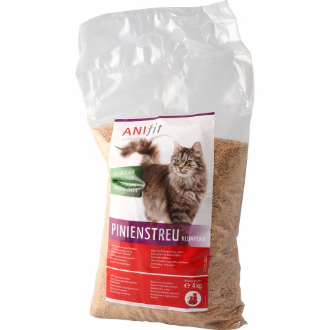 Kat Accessoires Accessories Pijnboomstrooisel 4 kg 1 Stuk -1- Anifit
