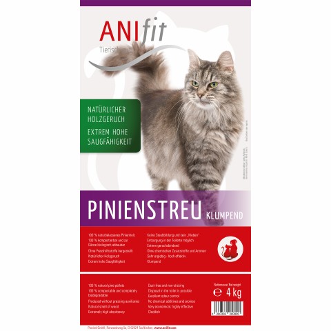 Kat Accessoires Accessories Pijnboomstrooisel 4 kg 1 Stuk -2- Anifit